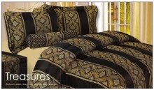 Oversized Waterbed and Standard Bed Comforter Set