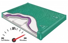 800 DX Dual Chamber Waveless Hardside Waterbed Mattress