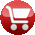 Red Shopping Cart Icon